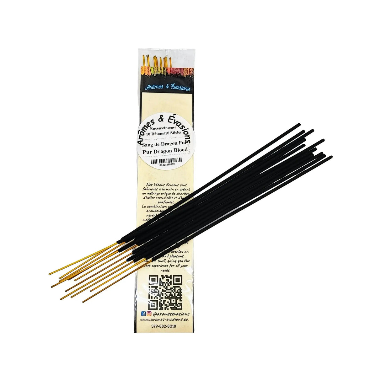 Incense Sticks - Pure Dragon's Blood - Pack of 10
