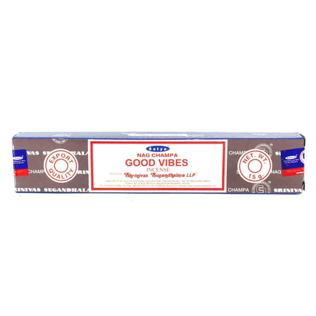 Incense Sticks - Satya - Good Vibes - Box of 15g