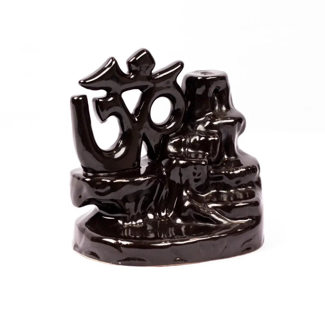 Incense Burner - Backflow Cone - Ceramic - OM