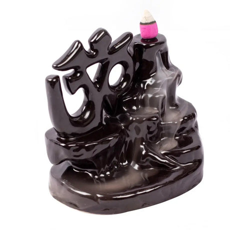 Incense Burner - Backflow Cone - Ceramic - OM