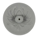 Incense Burner - Stick Holder - Terracotta - Grey Lotus