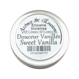 Incense Cones - Sweet Vanilla - 10 Cones