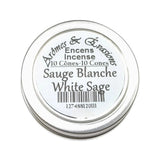 Incense Cones -White Sage -10 Cones