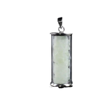 Necklace -Glass Bottle with Luminaries Stone -Glow In The Dark