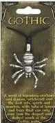 Necklace -Gothic Amulet Charm -Spider