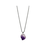 Necklace - Natural Shape - Amethyst