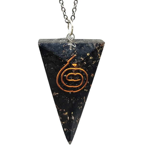 Necklace -Orgonite -Arrow -Shungite