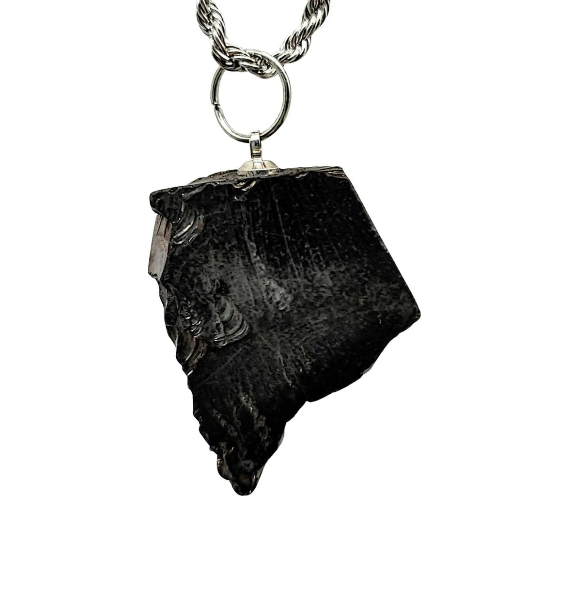 Necklace -Shungite Noble -Natural Shape -Large
