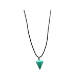 Necklace -Small Cone Pendant -Turquoise