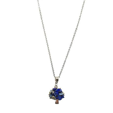 Necklace -Tree of Life Gemstone Pendants -Sodalite