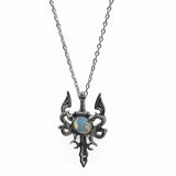 Necklace - Dragon Sword - Opalite