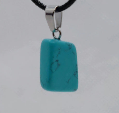 Boutique Seulement -Pendentifs Pierre précieuse de votre choix Turquoise
