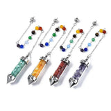 Pendulum -Glass -Gemstone Chips