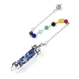 Pendulum -Glass -Gemstone Chips
