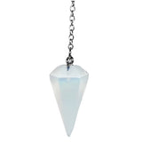Pendulum - Cone - Natural Opalite