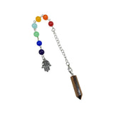 Pendulum -Tiger Eye -Pointed