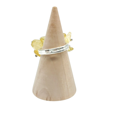 Ring -Citrine -Adjustable