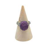 Ring -Fluorite -Flower -Adjustable