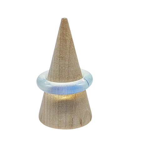 Ring -Round -Opalite -Size 6-10 10