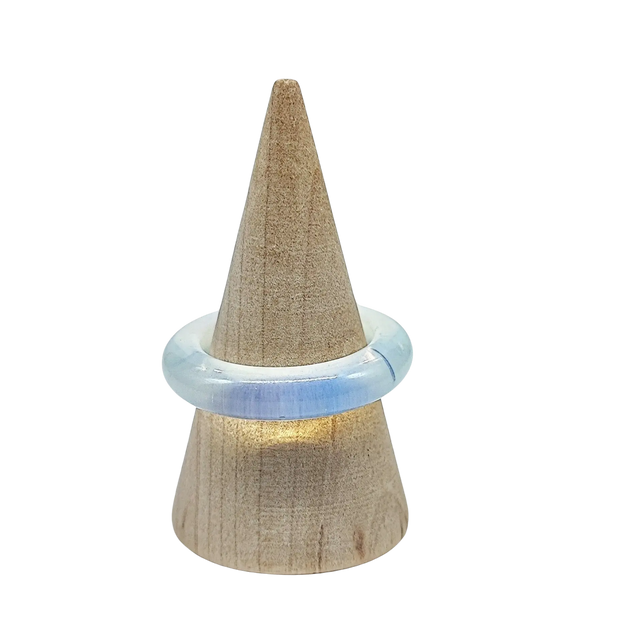 Ring -Round -Opalite -Size 6-10 10