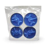 Ritual Candle -Tealights -Blue -Triple Moon -Pack of 4