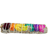 Smudging Incense Stick -Sage & 7 Chakras -7''