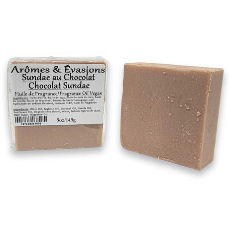 Soap Bar -Cold Process -Chocolat Sundae