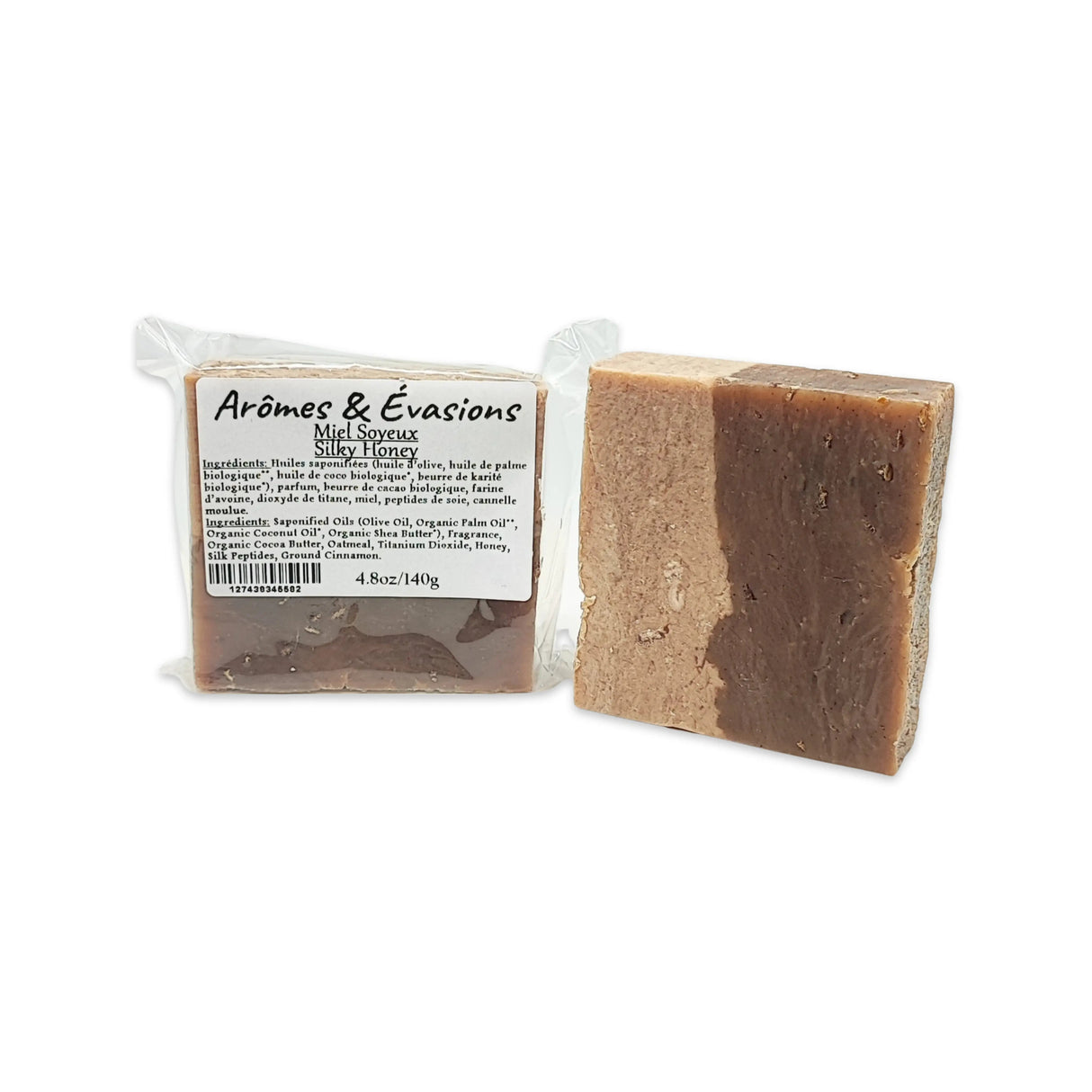 Soap Bar - Cold Process - Silky Honey
