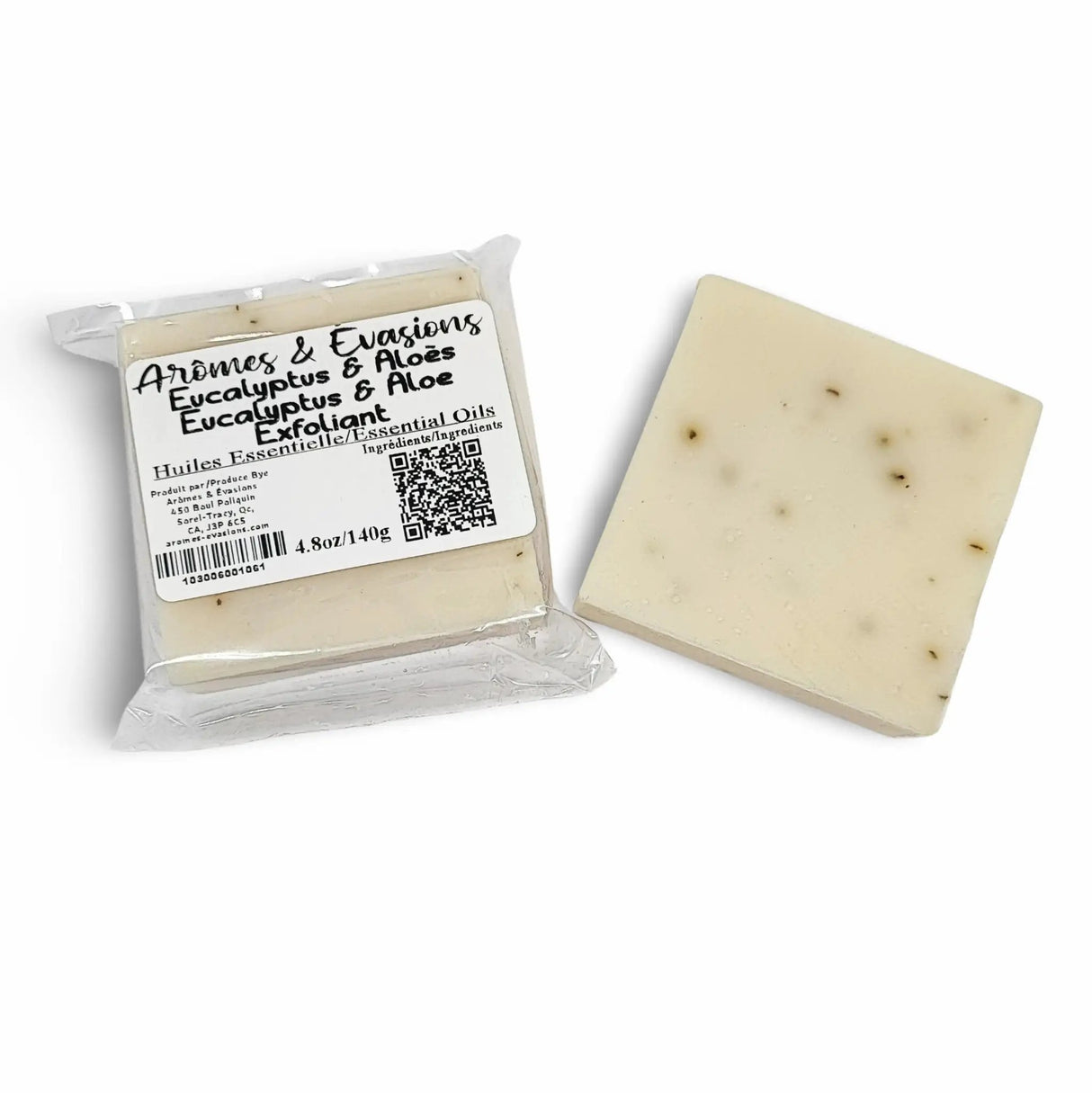 Soap Bar -Cold Process -Exfoliant -Eucalyptus & Aloe