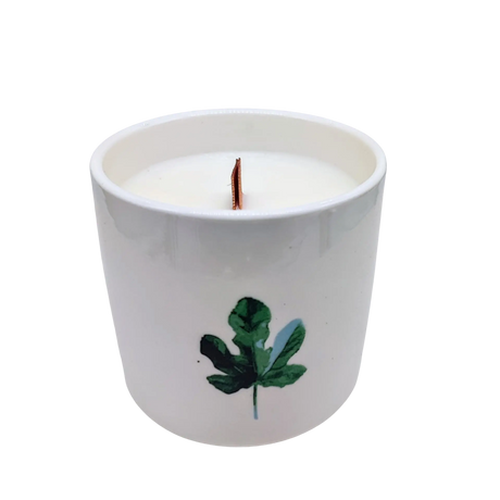 Scented Soy Candle - Botanical Garden - Japanese Garden Green Leaf 1