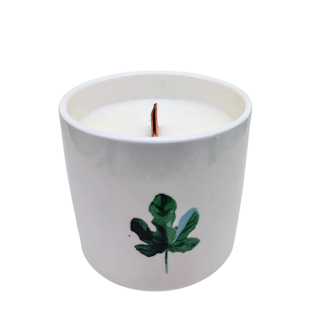 Scented Soy Candle - Botanical Garden - Japanese Garden Green Leaf 1