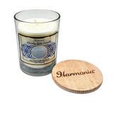 Soy Candle -Harmonia Clarity -Patchouli & Crystal Stone -9oz