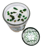 Soy Candle -Harmonia Good Luck -Opium & Green Aventurine -3oz