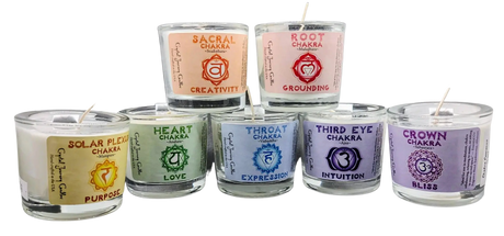 Soy Candle - Chakra 4 - Heart - 3.5oz