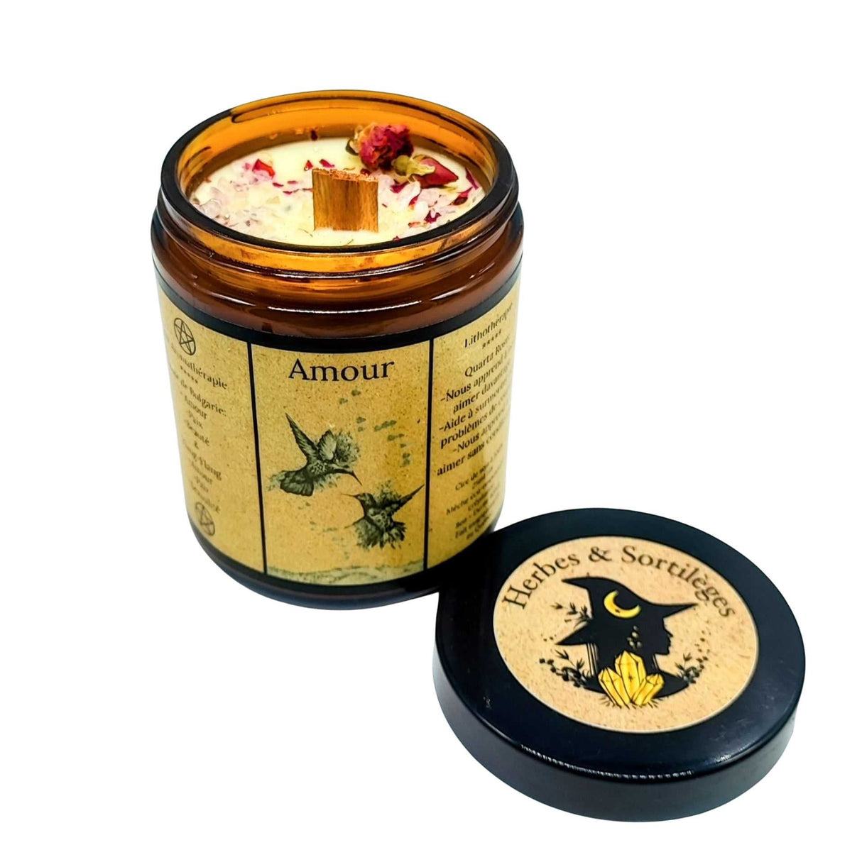Soy Candle - Herbes & Sortileges - Love - 8oz