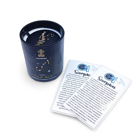 Soy Candle - Zodiac Candle Signs Set Scorpio Zodiac Candle Scent: Guava