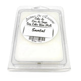 Soy -Scented Wax Melts Tart Cube Santal