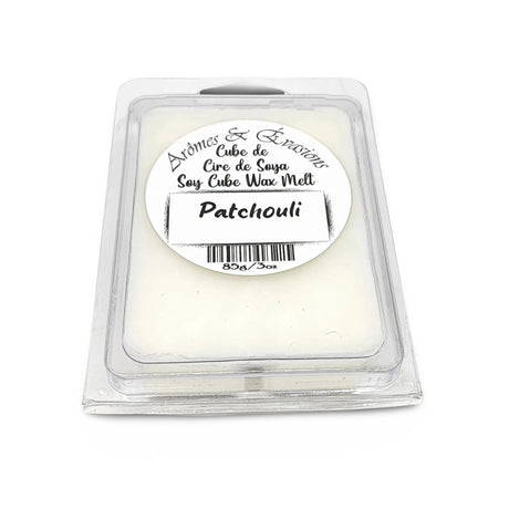 Soy -Scented Wax Melts Tart Cube Patchouli