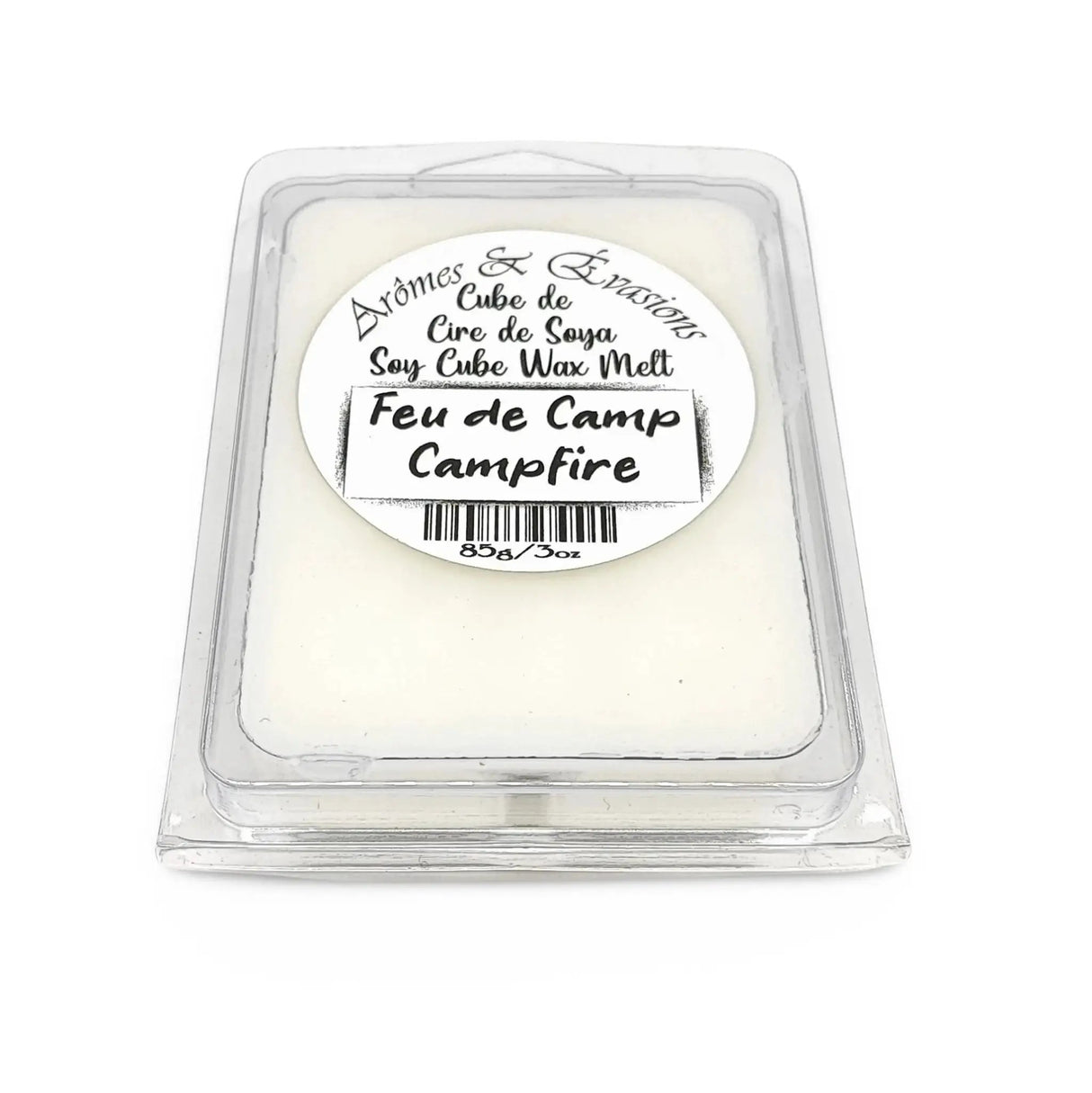 Soy -Scented Wax Melts Tart Cube Campfire
