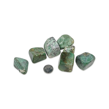 Stone - African Jade (VERDITE) - Tumbled