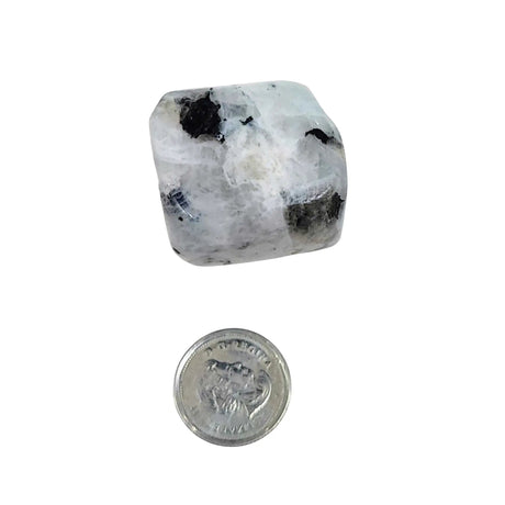 Stone -Blue Aura Quartz -Tumbled -18g