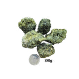 Stone -Epidote -Rough 100g mixed size crystals