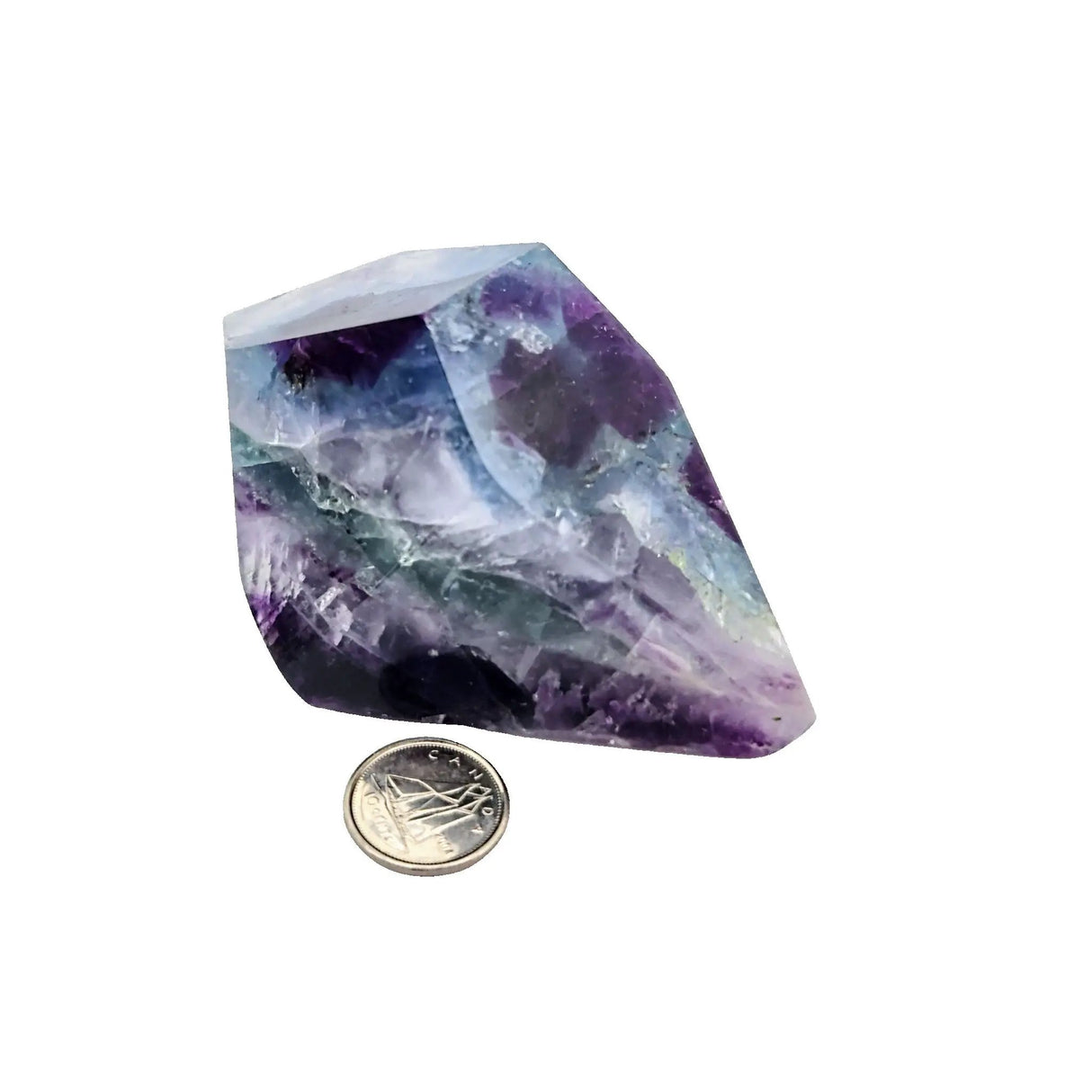 Stone -Rainbow Fluorite -Tumbled -225g