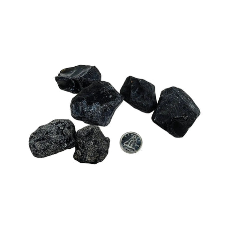 Stone - Obisidian Apache Tear - Rough