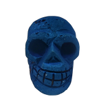 Stone -Skull -Quartz Electroplate Natural -Druzy -Geode