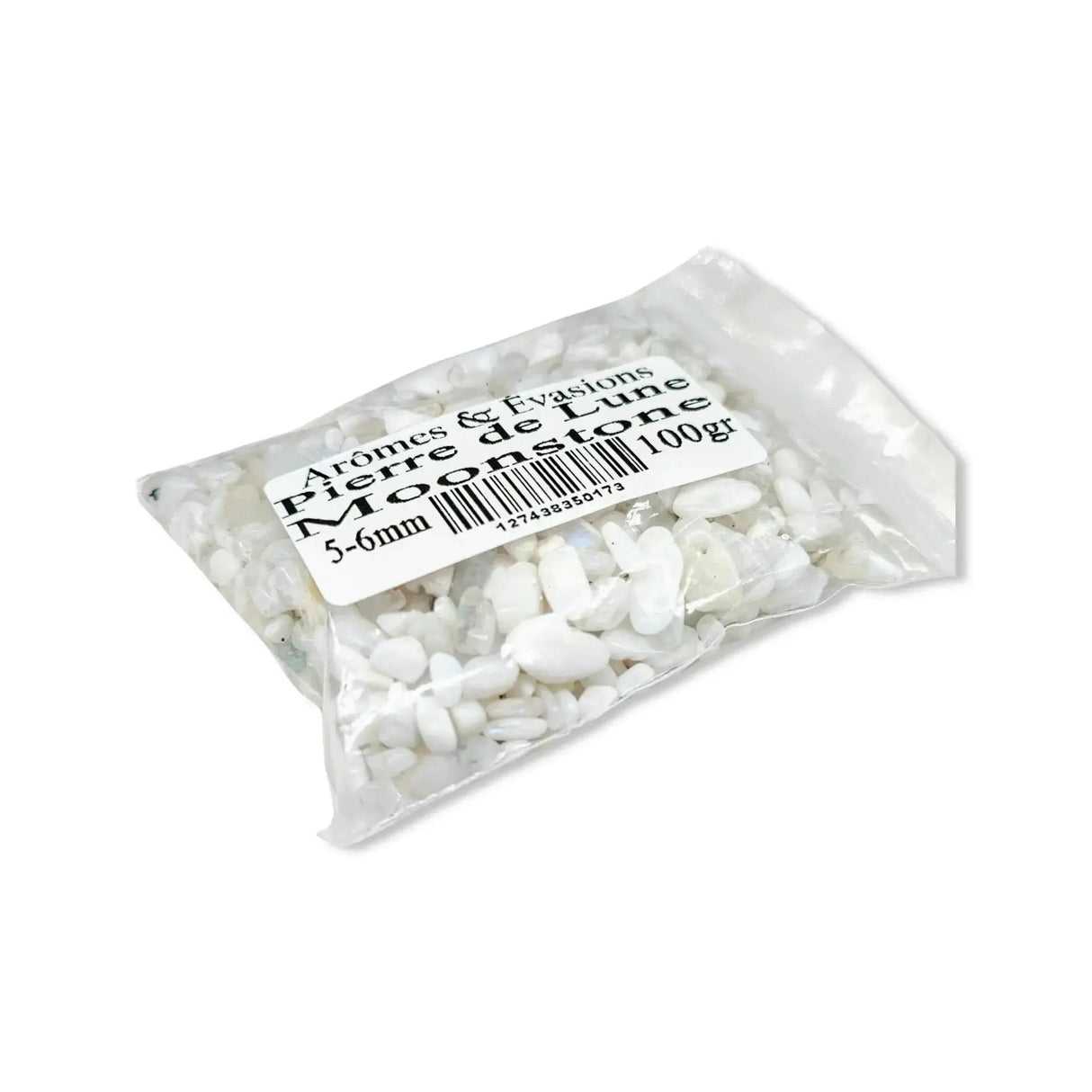 Stone - Tumbled Chips - Moonstone - 5 to 6mm