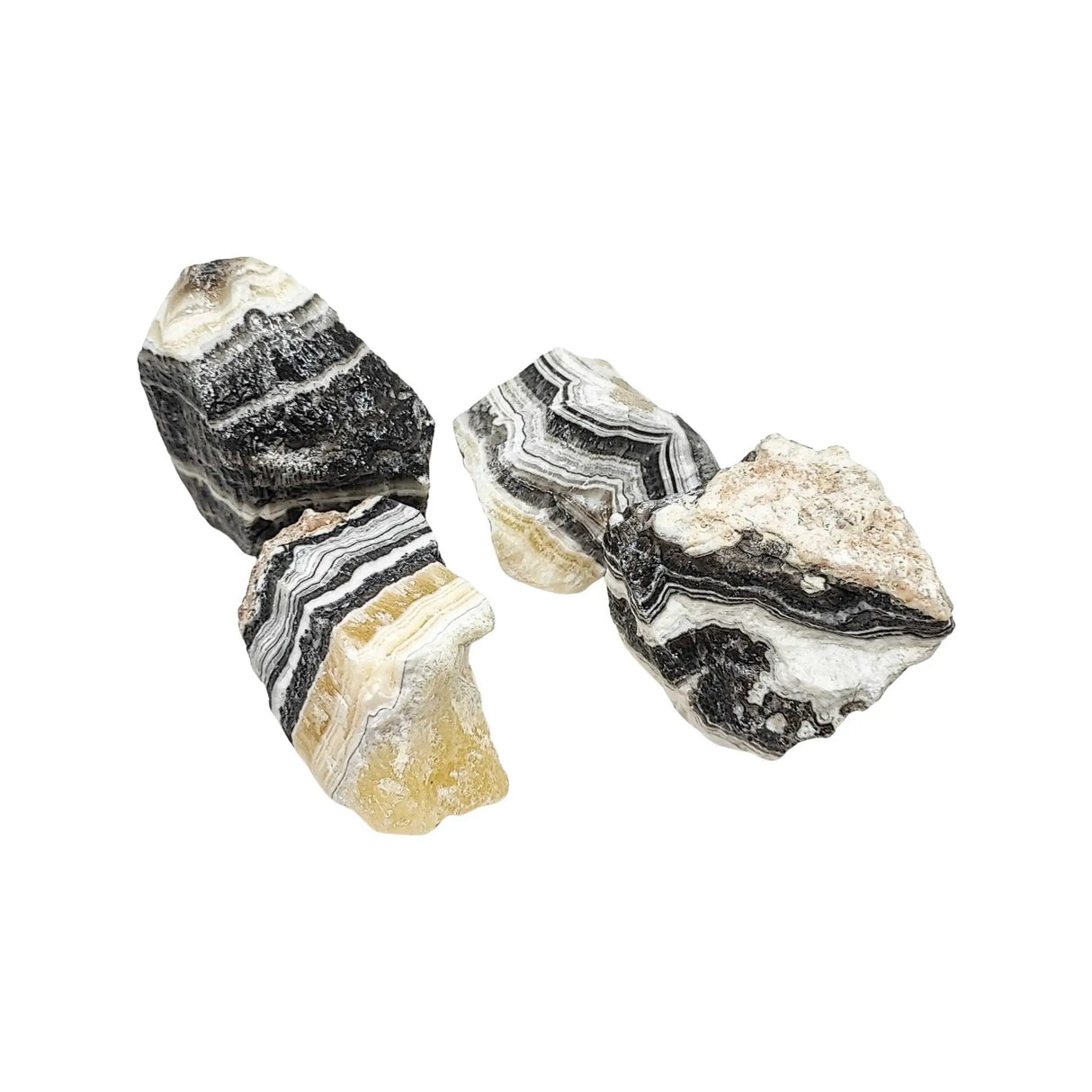 Stone - Zebra Calcite - Rough - Specimen - 100g to 199g