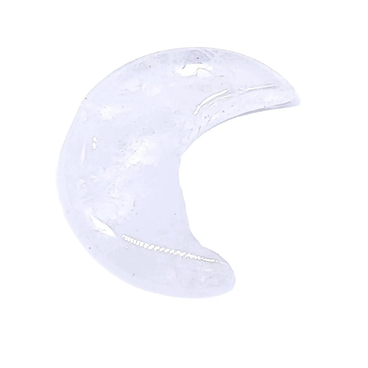 Stone -Natural Crystal Quartz -Sculpture -Moon