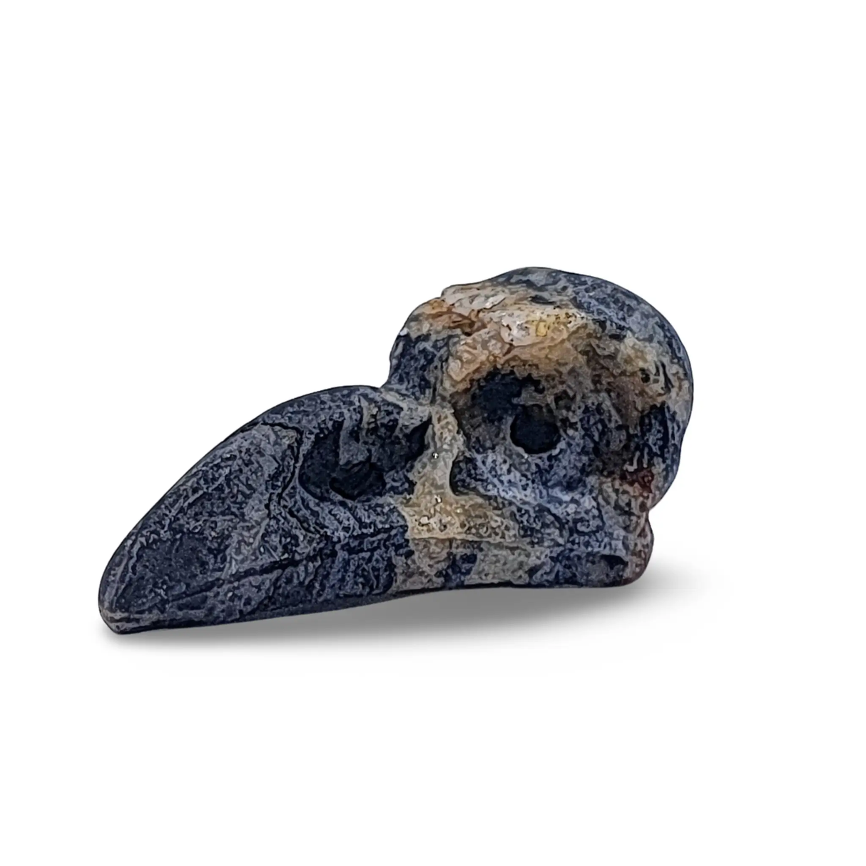 Stone -Natural Druzy Agate -Sculpture -Raven's Beak