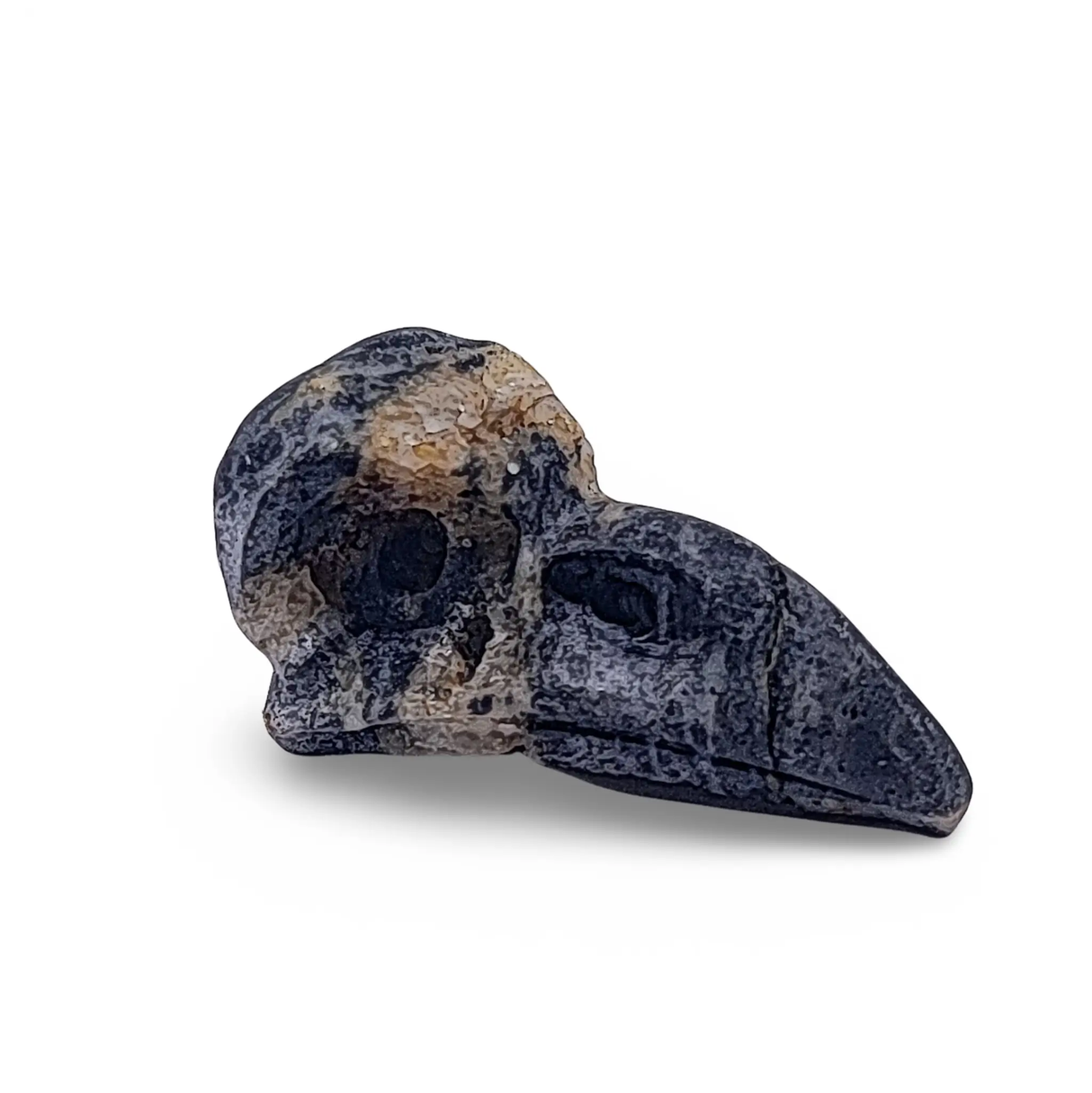 Stone -Natural Druzy Agate -Sculpture -Raven's Beak